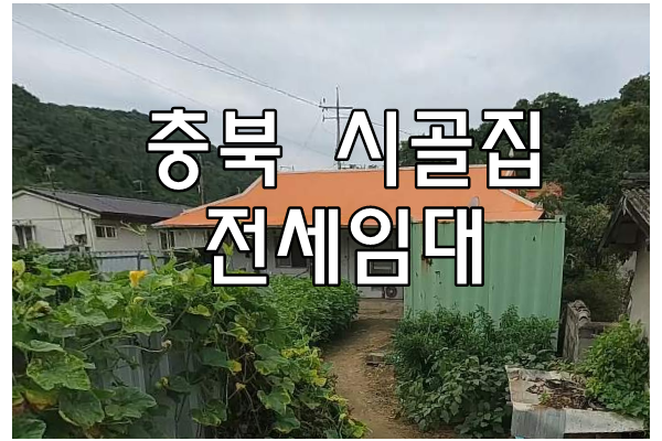 충북 시골집임대 시골집 전세 임대 촌집임대 시골주택임대 농가주택임대 시골빈집임대 빈집정보 빈집매물 시골빈집정…